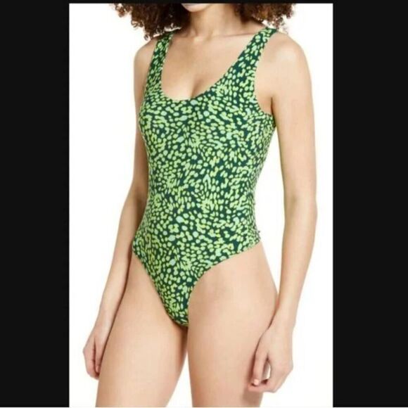 NWT Leith Green Gables Animalia Bodysuit - Picture 1 of 9